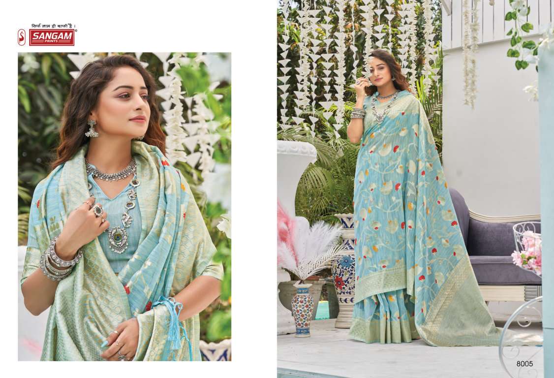 Sangam Roop Shikha catalog  Casual Wear Cotton Sarees 