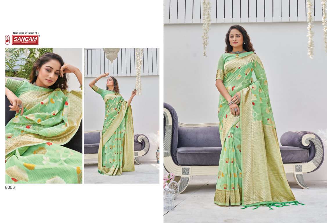 Sangam Roop Shikha catalog  Casual Wear Cotton Sarees 