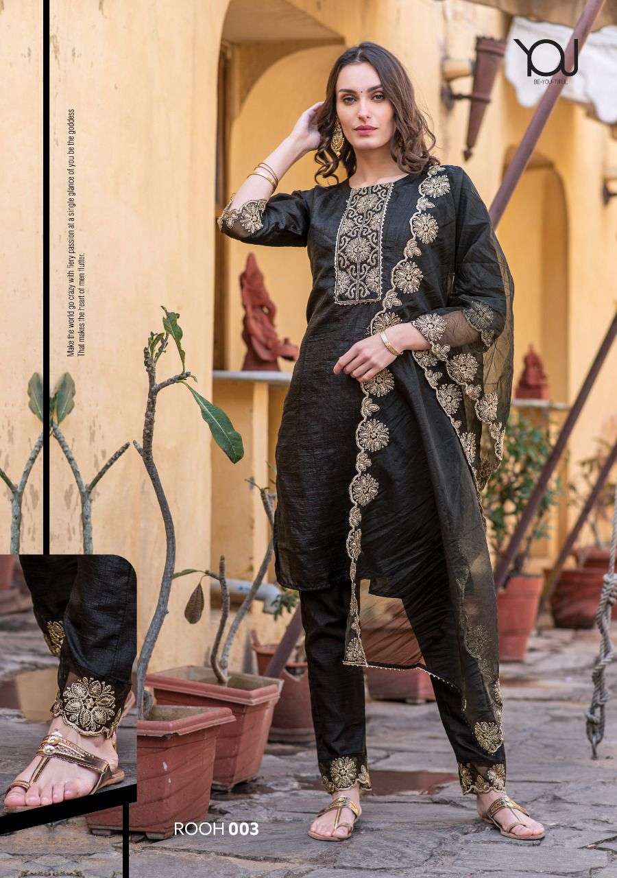 Wanna Rooh Catalog Festive Wear Readymade Top Bottom With Dupatta