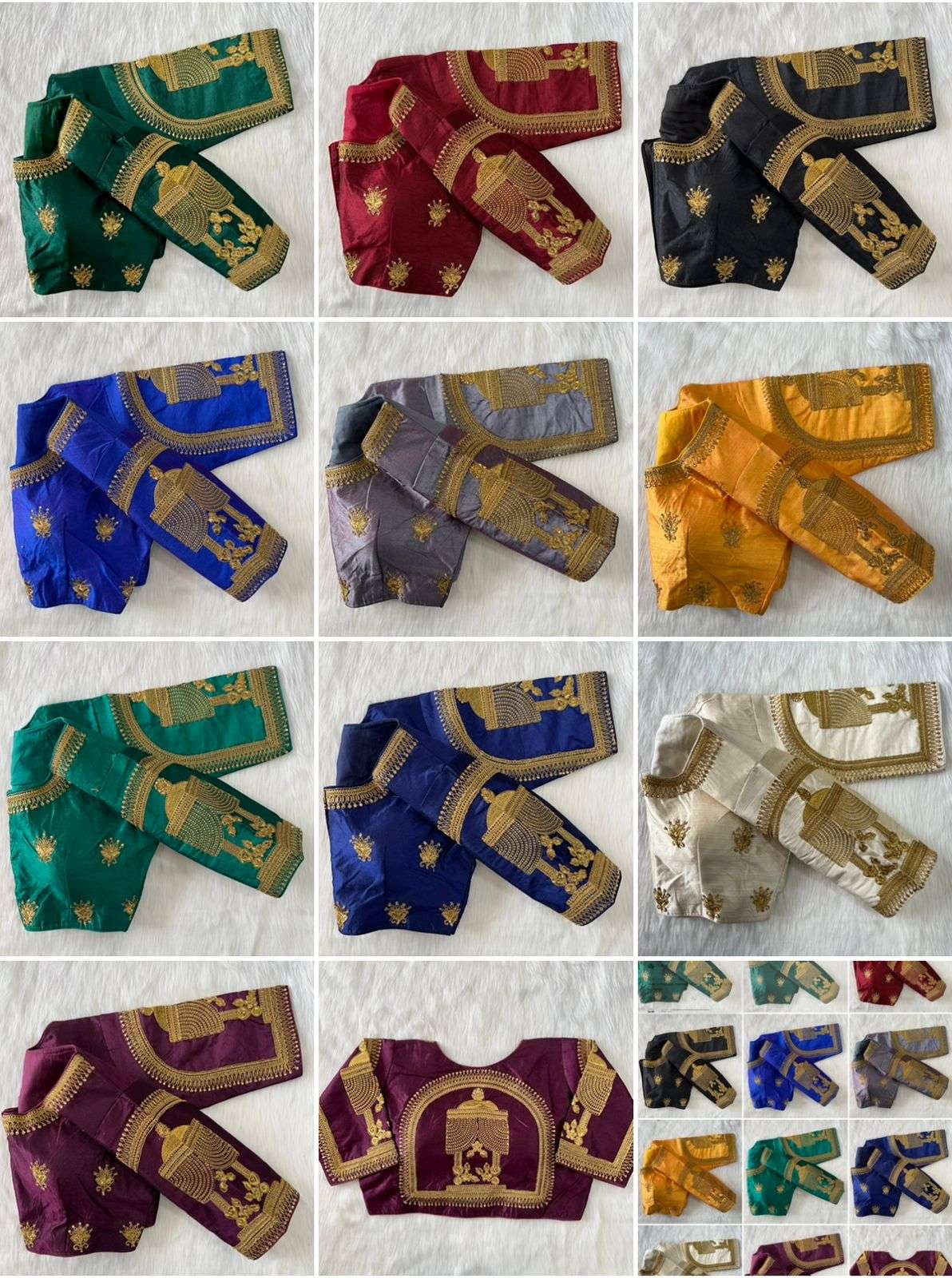  Wedding Bridal  temple blouse Buy Latest Blouse Designs collection 