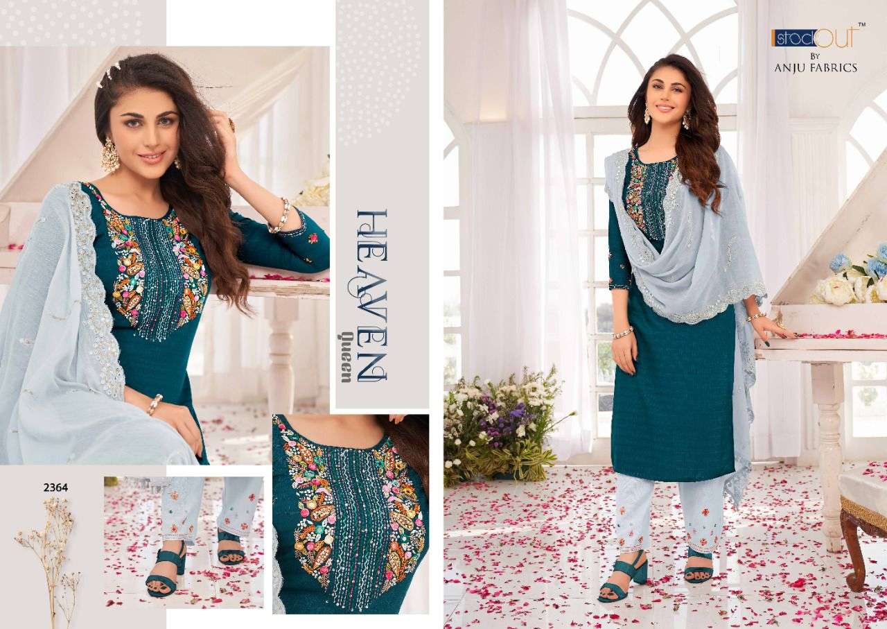 Insta Girl Premium  Kurti pant with heavy Dupatta