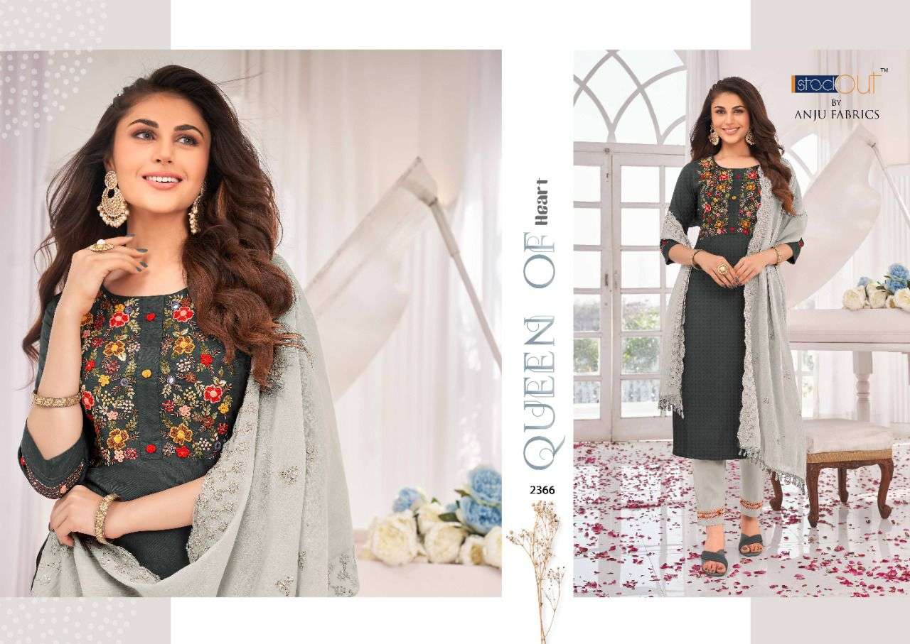 Insta Girl Premium  Kurti pant with heavy Dupatta