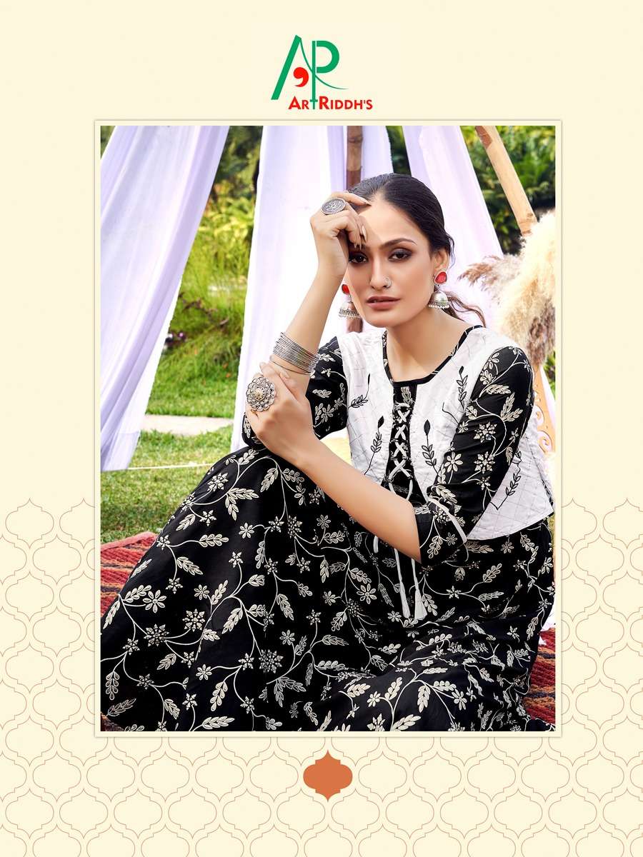 AR launching GOLDEN DUCK Gown style Kurtis