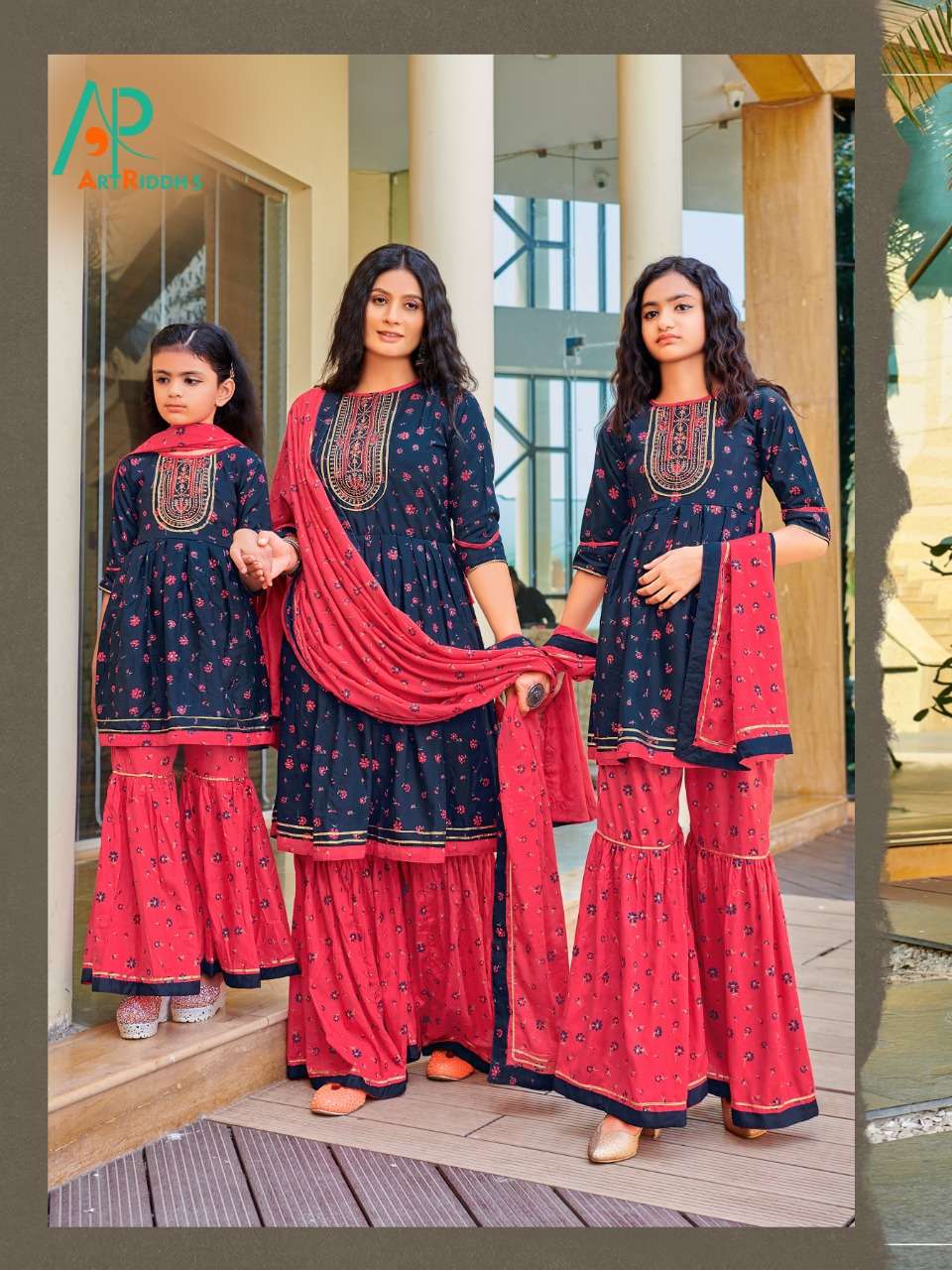 Art riddhs present 3 pcs collection Heer Zaara