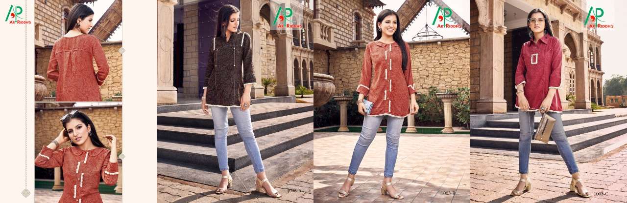  Art Ridh SENORITA  Top Wear Catalogue