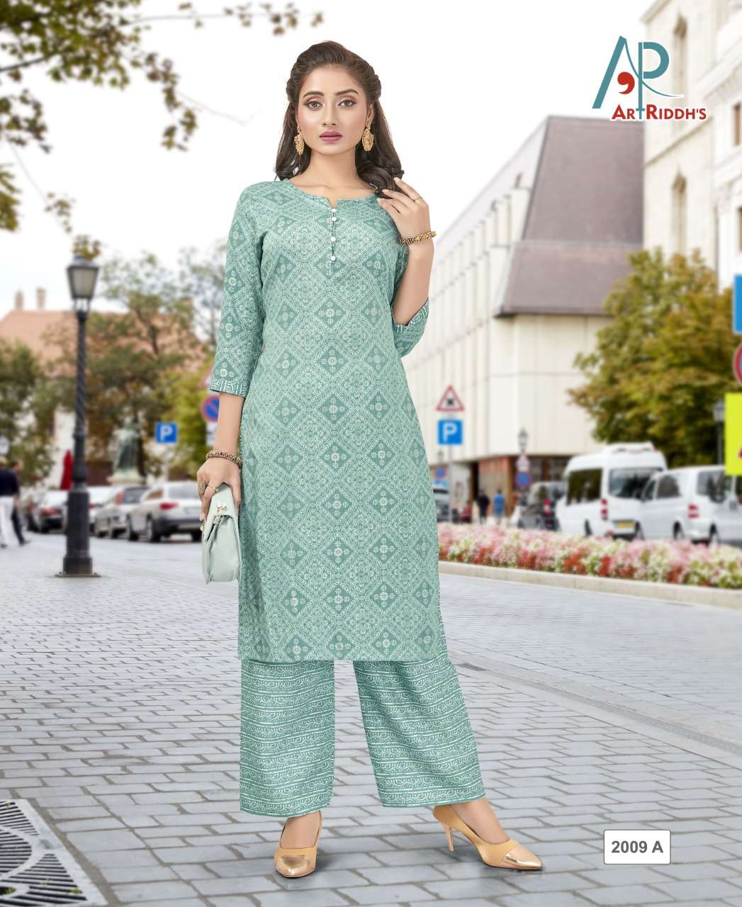 artriddhs present vol -3 heavy rayon kurta with pant