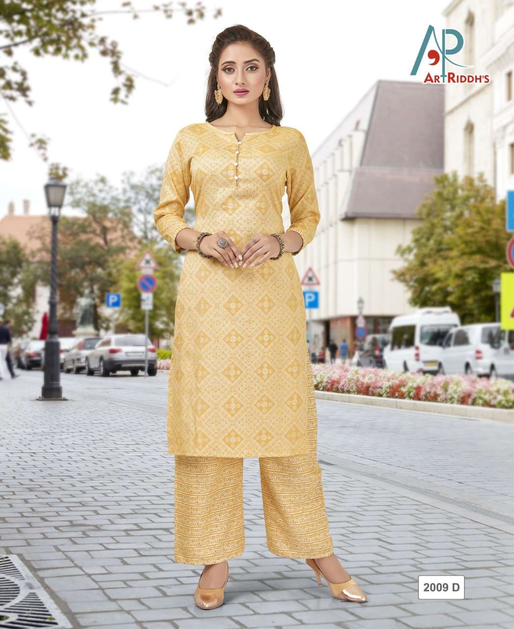 artriddhs present vol -3 heavy rayon kurta with pant