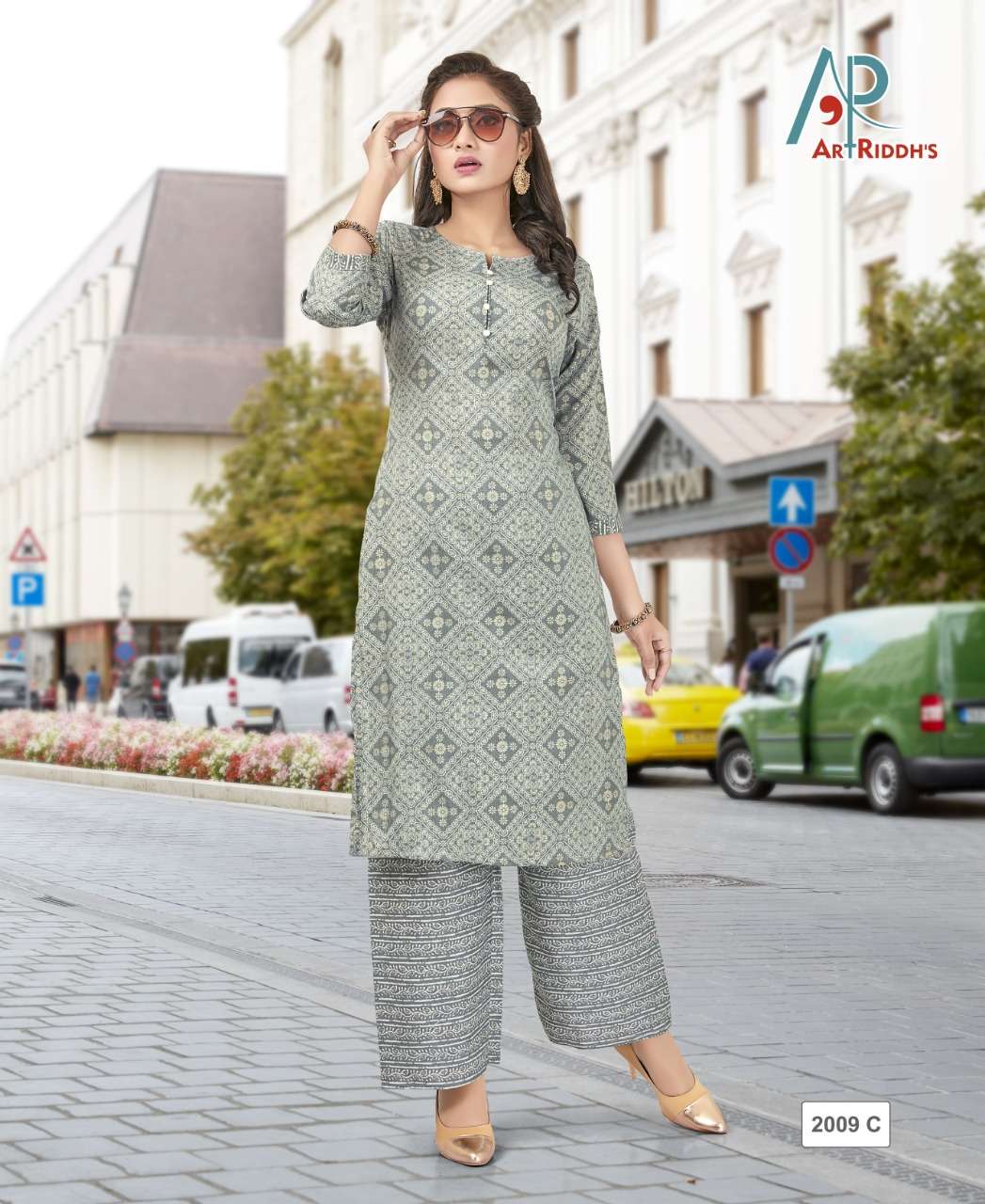 artriddhs present vol -3 heavy rayon kurta with pant
