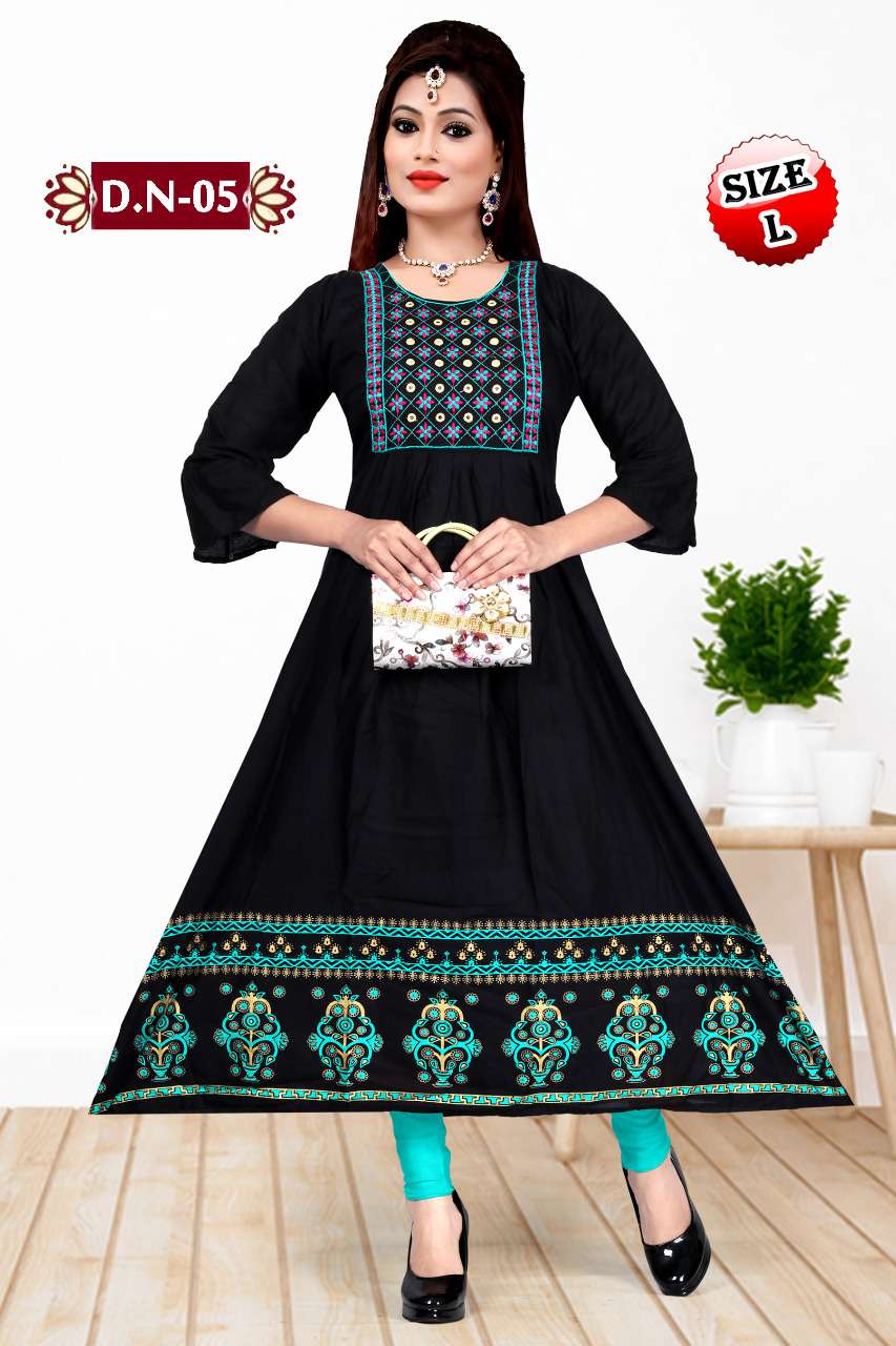 Cotton India by Myra anarkali catalogue