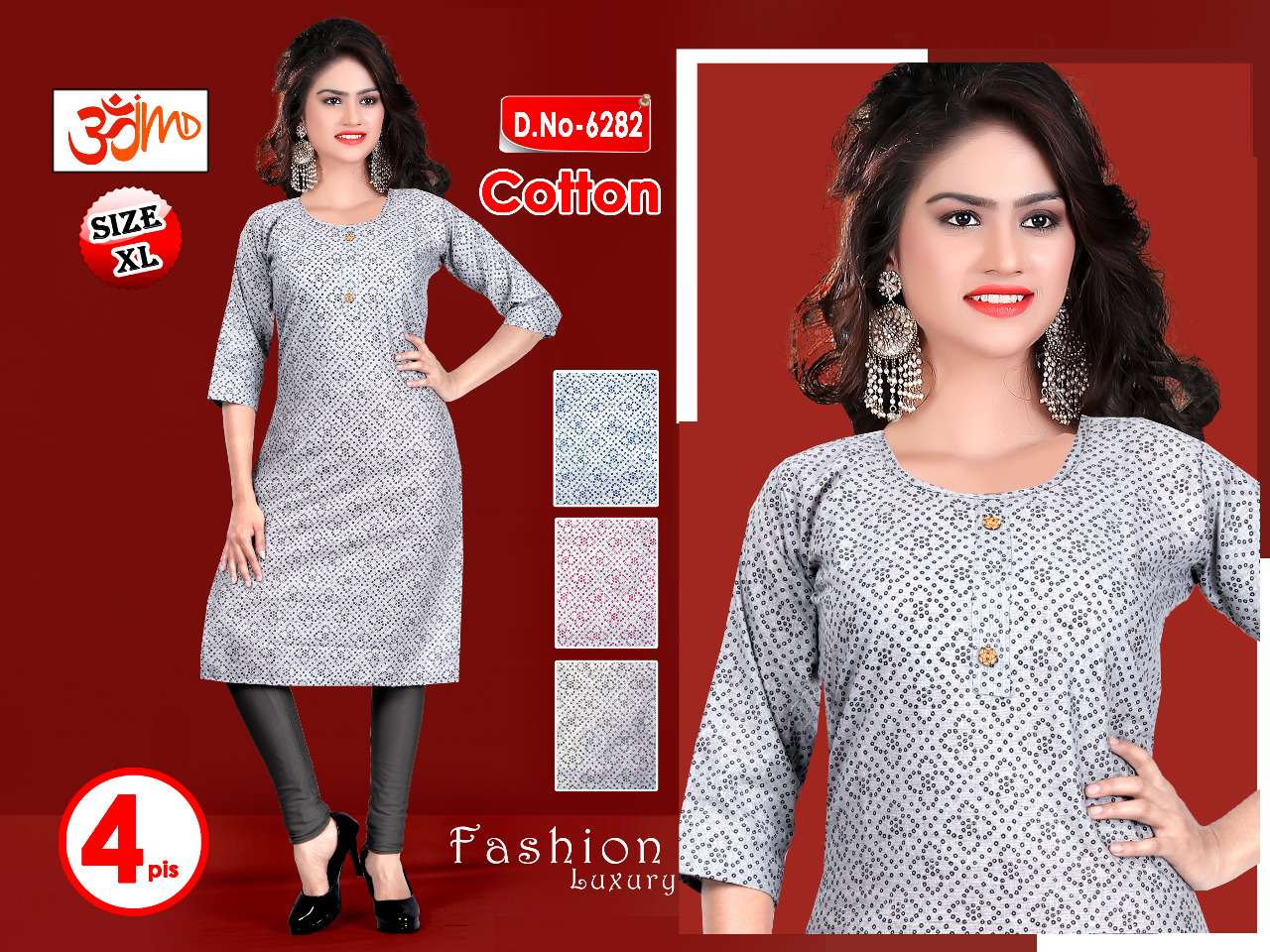Cottonindia Kareesha cotton Kurti 