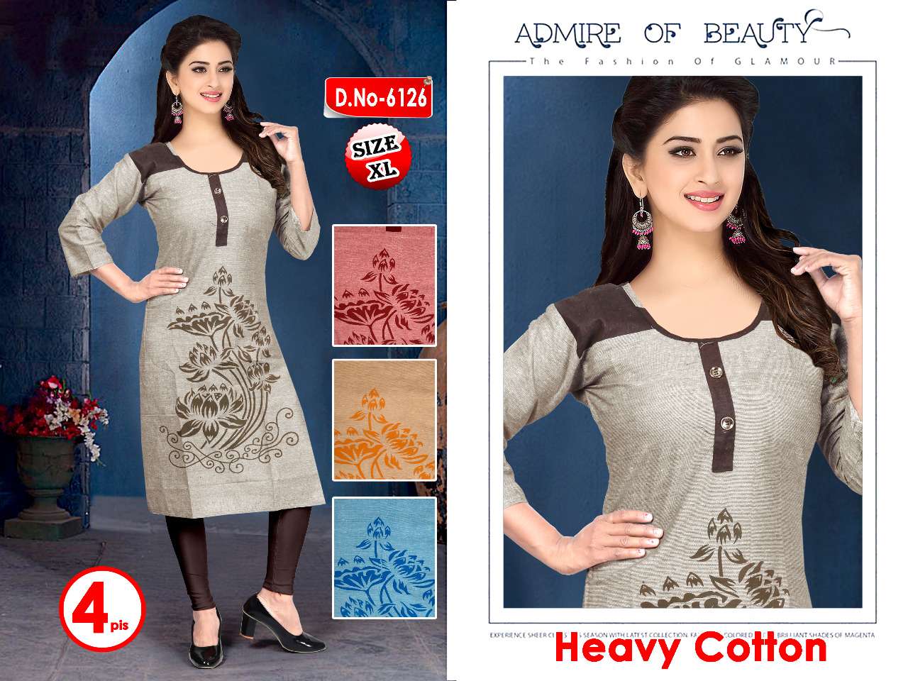 Cottonindia Kareesha cotton Kurti 