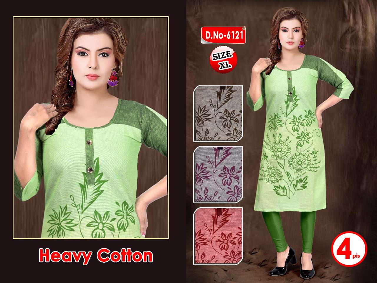 Cottonindia Kareesha cotton Kurti 