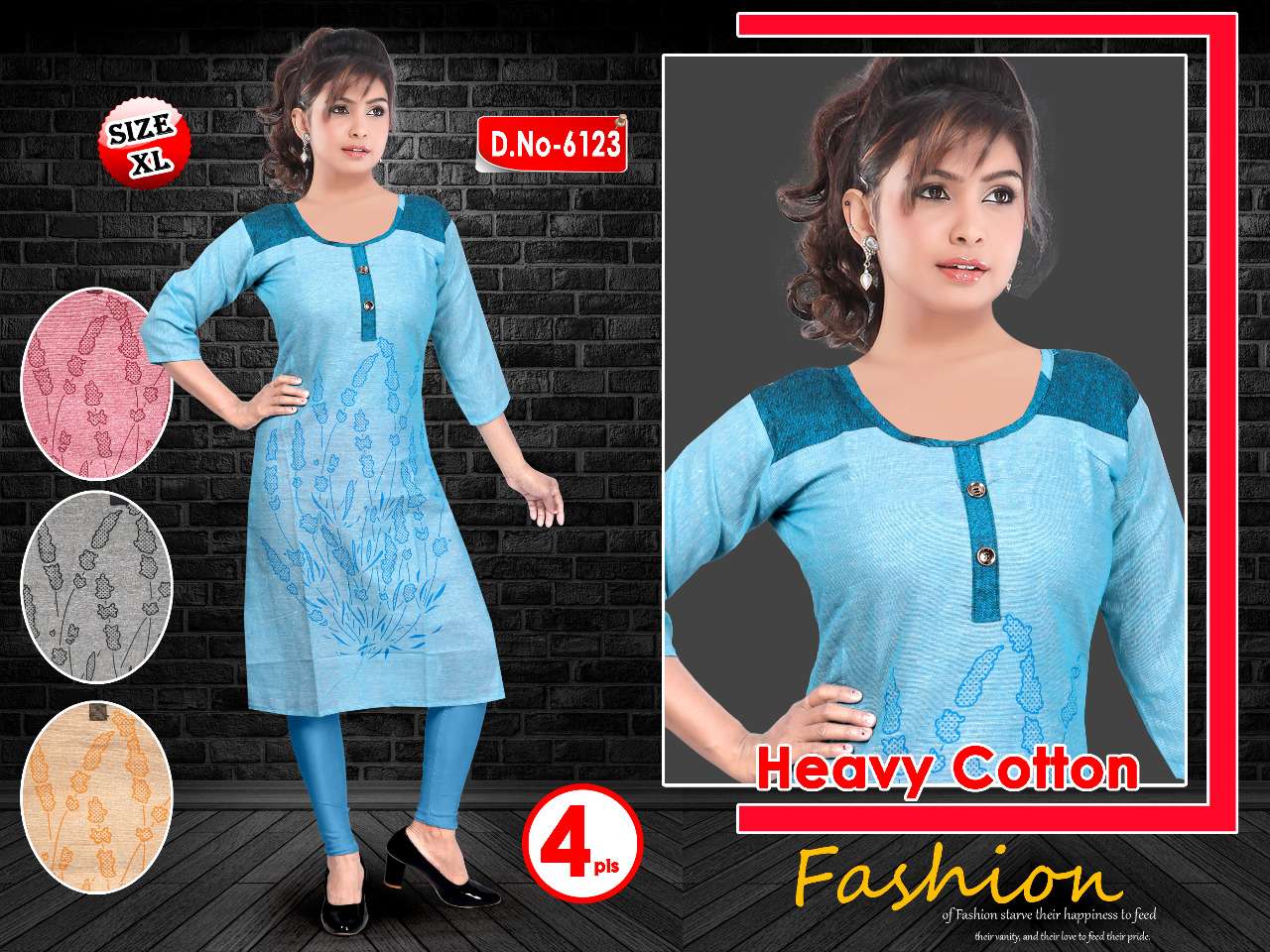 Cottonindia Kareesha cotton Kurti 