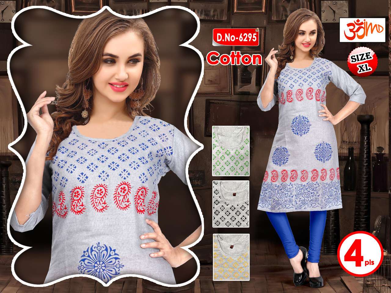 Cottonindia Kareesha cotton Kurti 