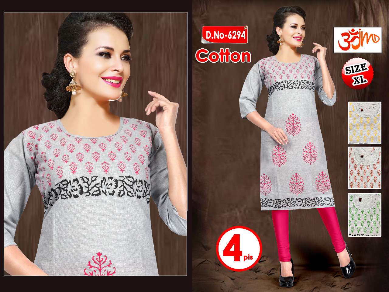 Cottonindia Kareesha cotton Kurti 