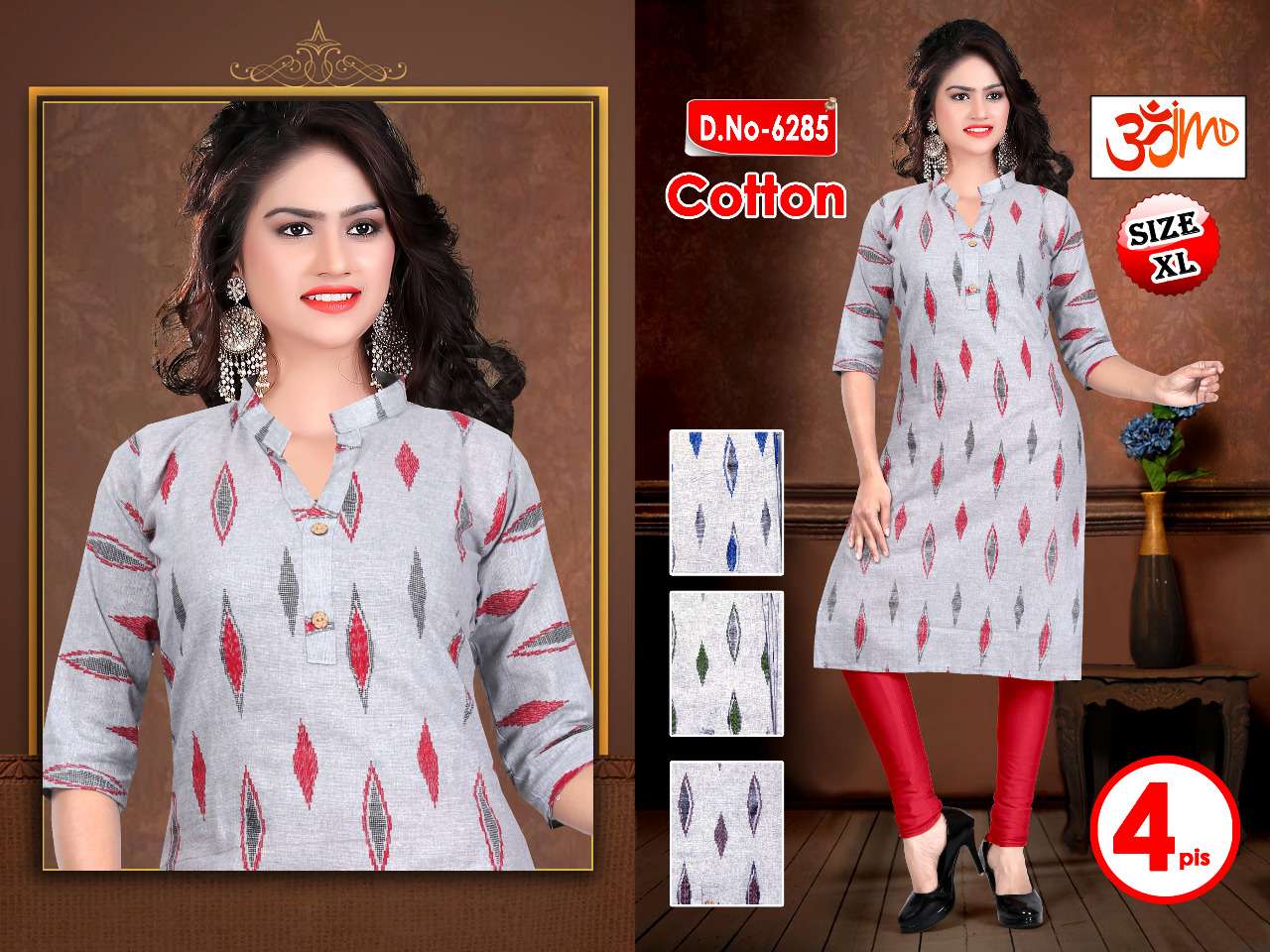 Cottonindia Kareesha cotton Kurti 