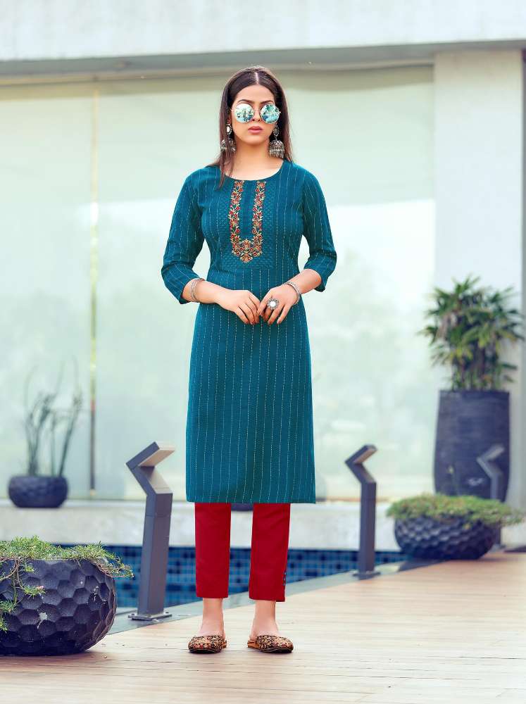 Minu Gangour cotton kurtis Combo catalogue