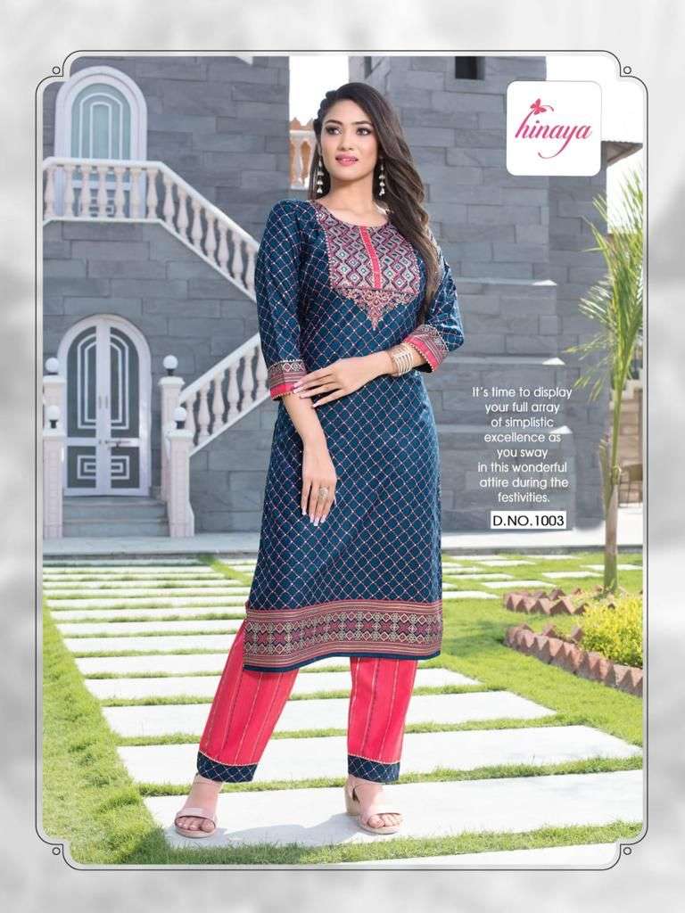 HINAYA PRESENTS Aishwarya Vol - 7 Casual & Office wear kurtis