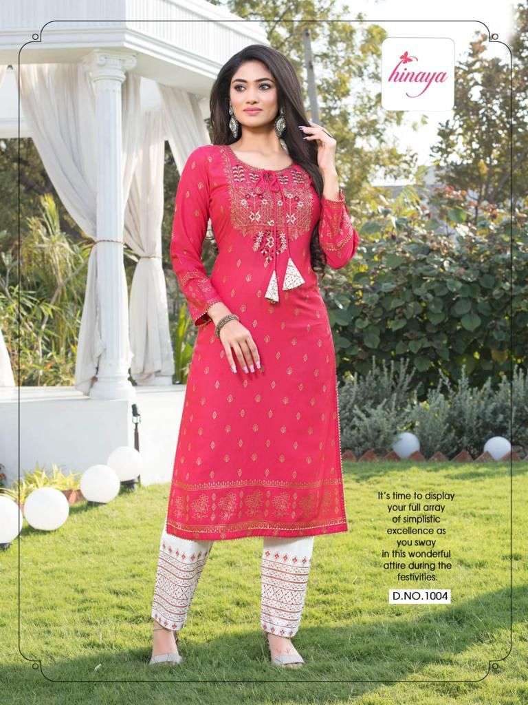HINAYA PRESENTS Aishwarya Vol - 7 Casual & Office wear kurtis