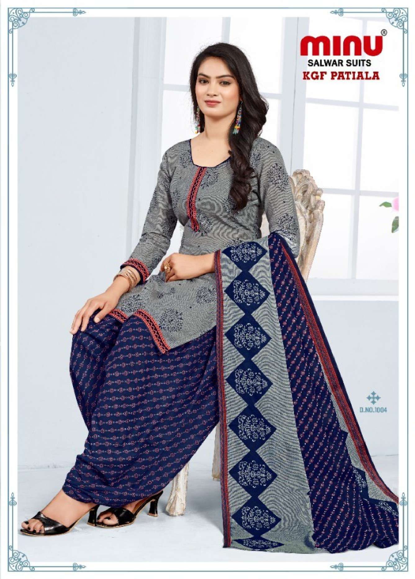 Minu KGF Cotton Dress Material-10P Catalouge