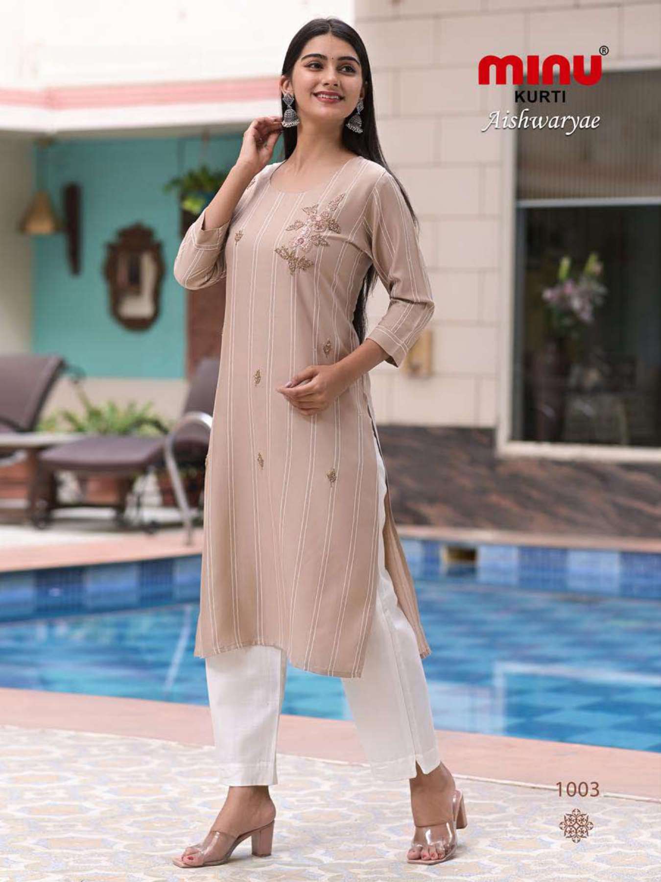 Minu Aishwarya kurti-5P Catalogue