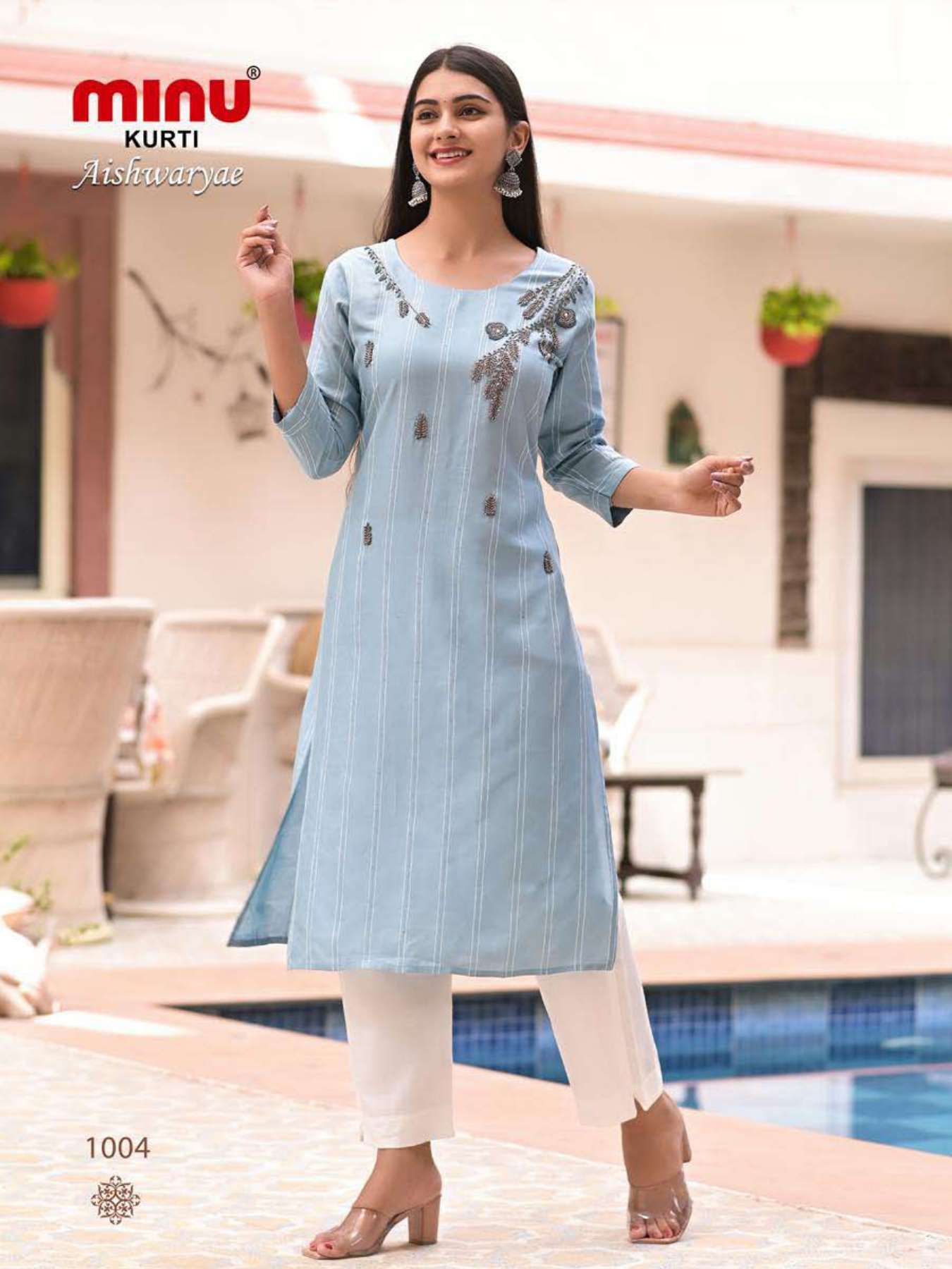 Minu Aishwarya kurti-5P Catalogue