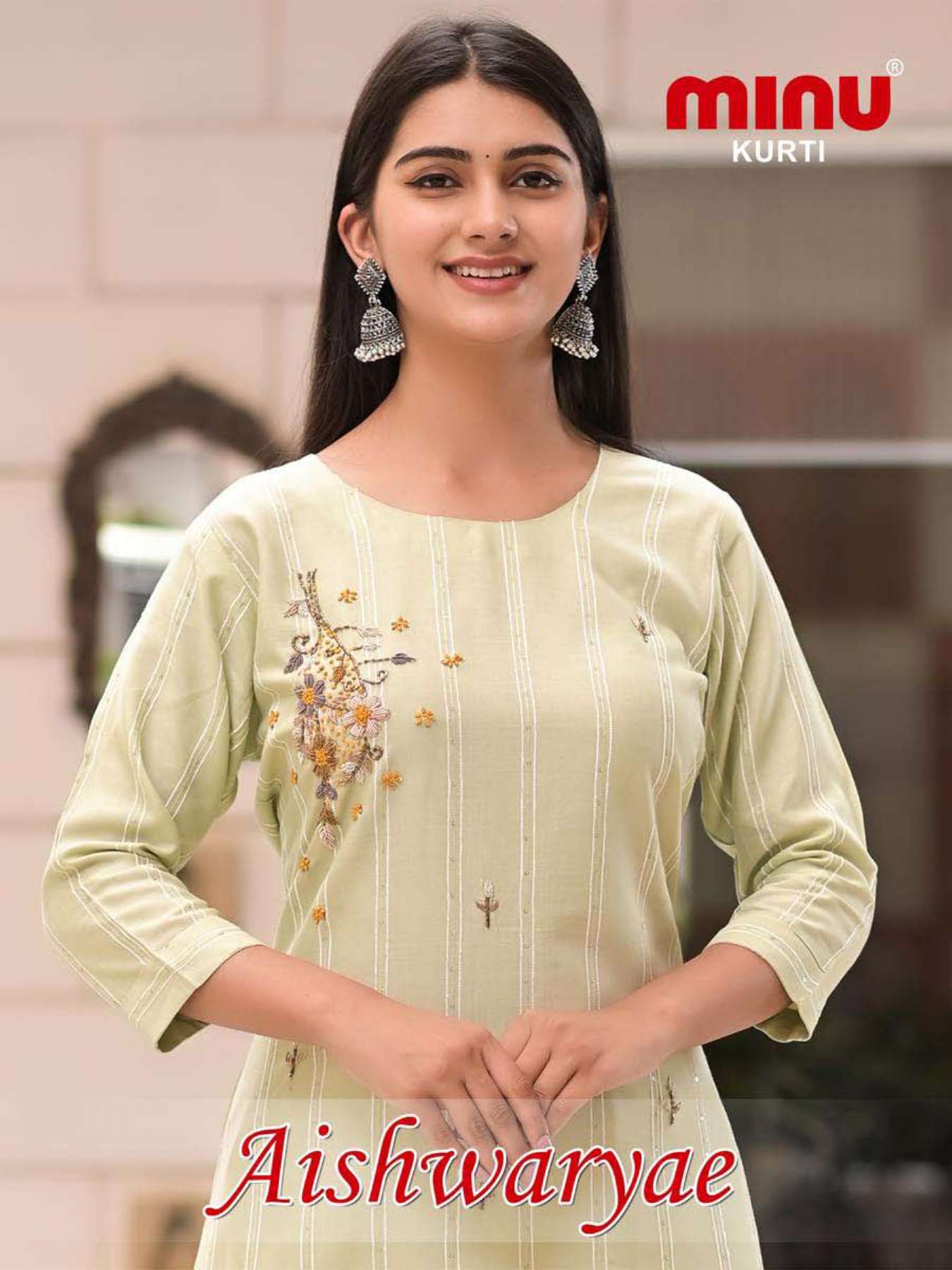 Minu Aishwarya kurti-5P Catalogue