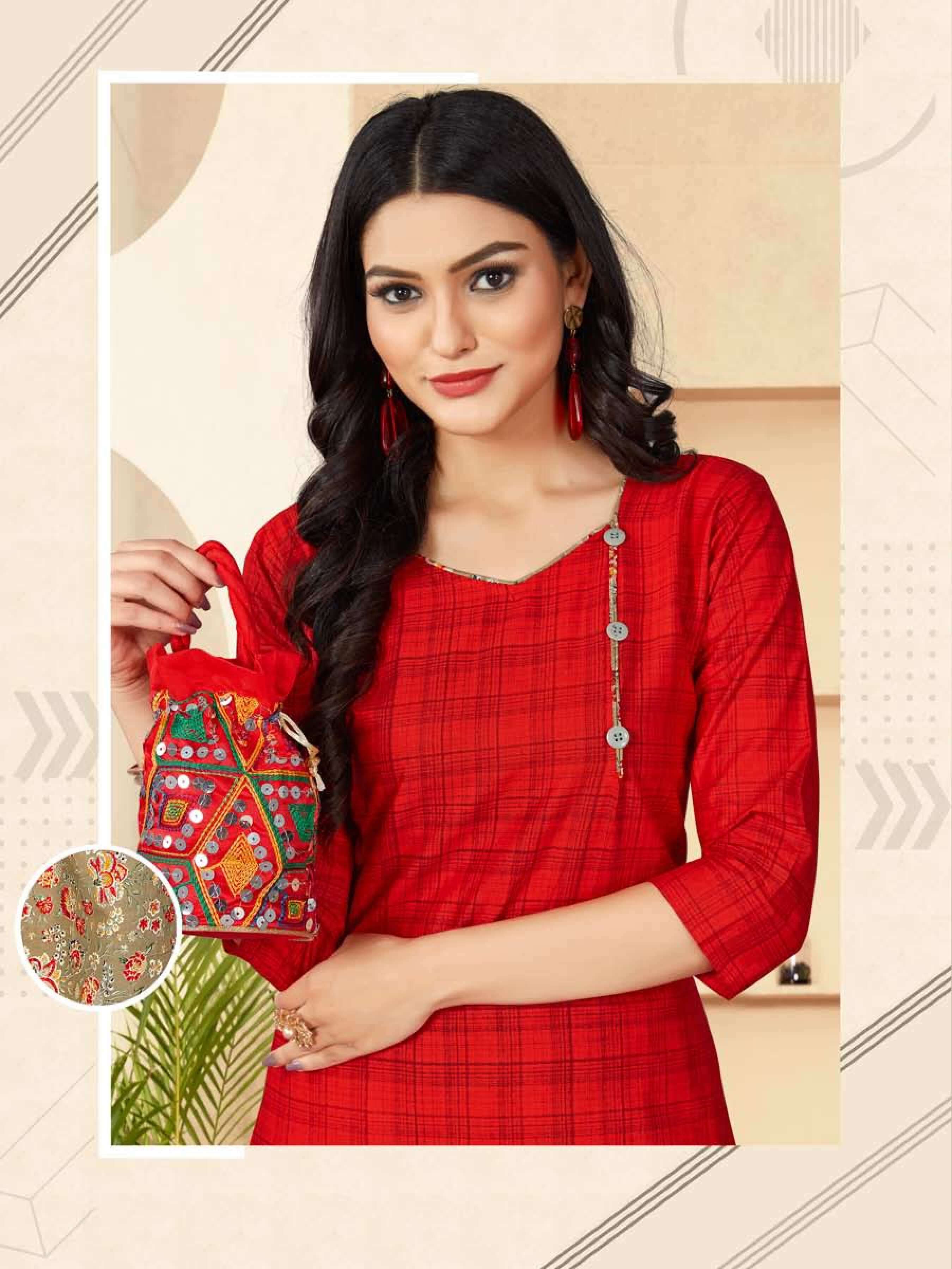 Minu Akshara Combo -6P Kurtis Combo Catalogue