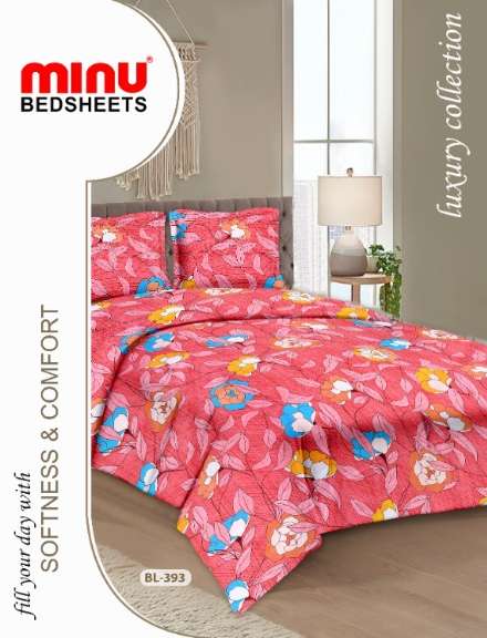 Minu Alisha Bedsheet-33P Cotton Printed Bedsheet Catalogue