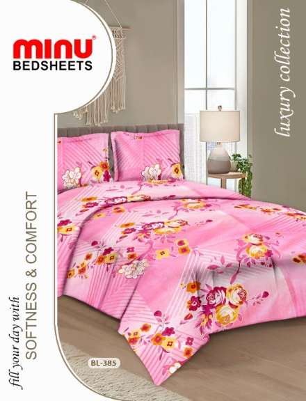 Minu Alisha Bedsheet-33P Cotton Printed Bedsheet Catalogue