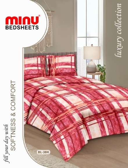Minu Alisha Bedsheet-33P Cotton Printed Bedsheet Catalogue