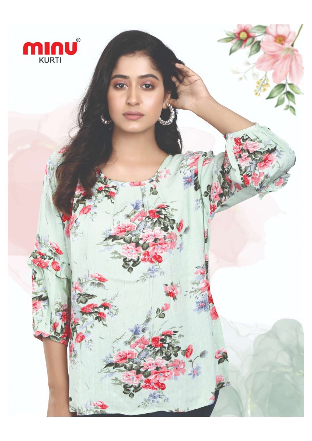 Minu Erica Rayon Top-3P Catalouge