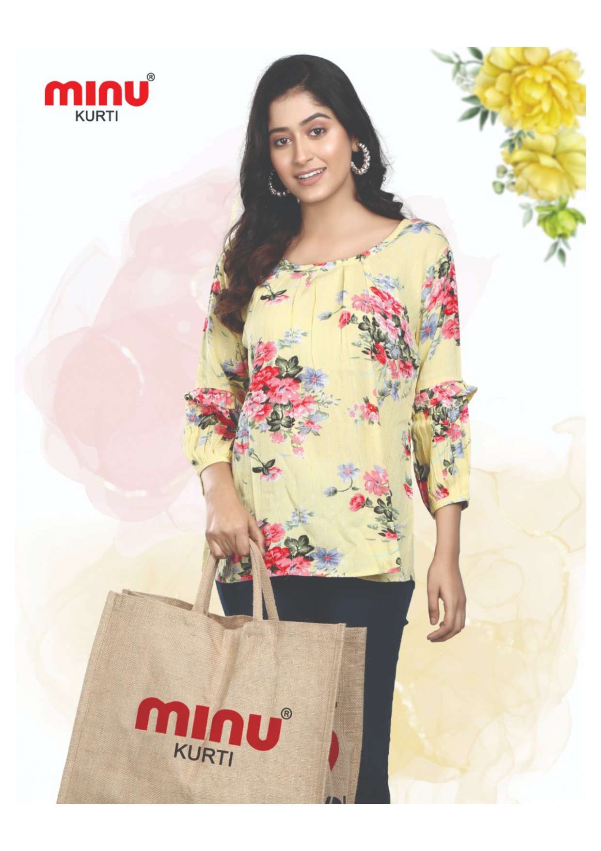 Minu Erica Rayon Top-3P Catalouge
