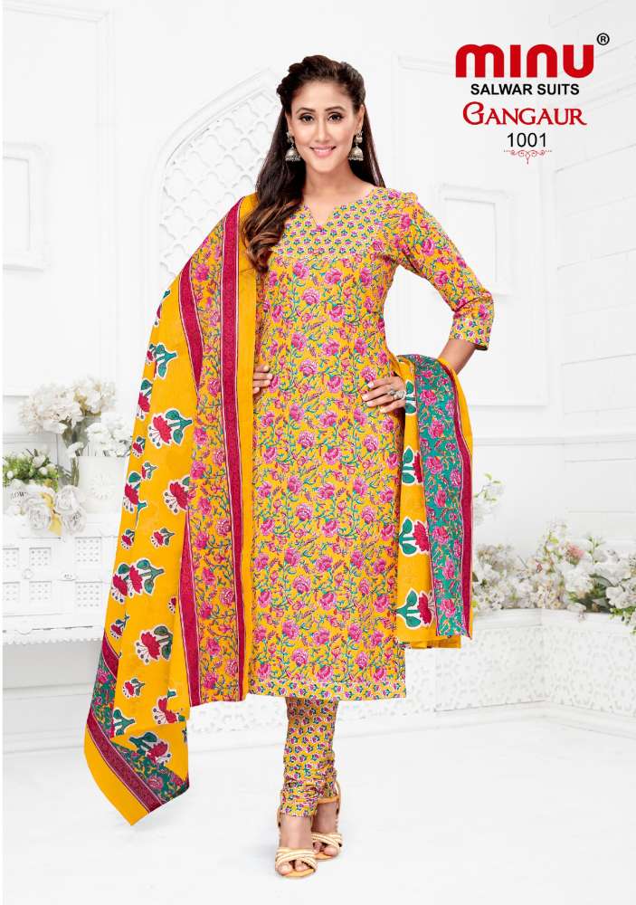 Minu Gangaur Suit-8P Catalogue