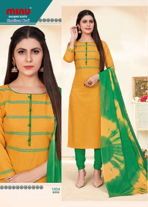 Minu Handloom Kudi Cotton Dress Material-8P Catalogue