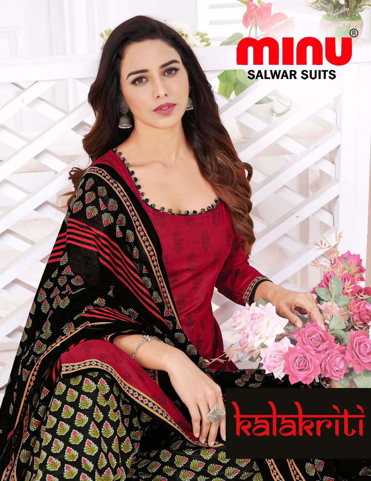 Minu Kalakriti Cotton Patiala Dress Material-10P Catalogue