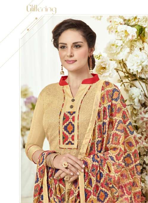 Minu Kareena Cotton Dress Materials Catalogue-12P