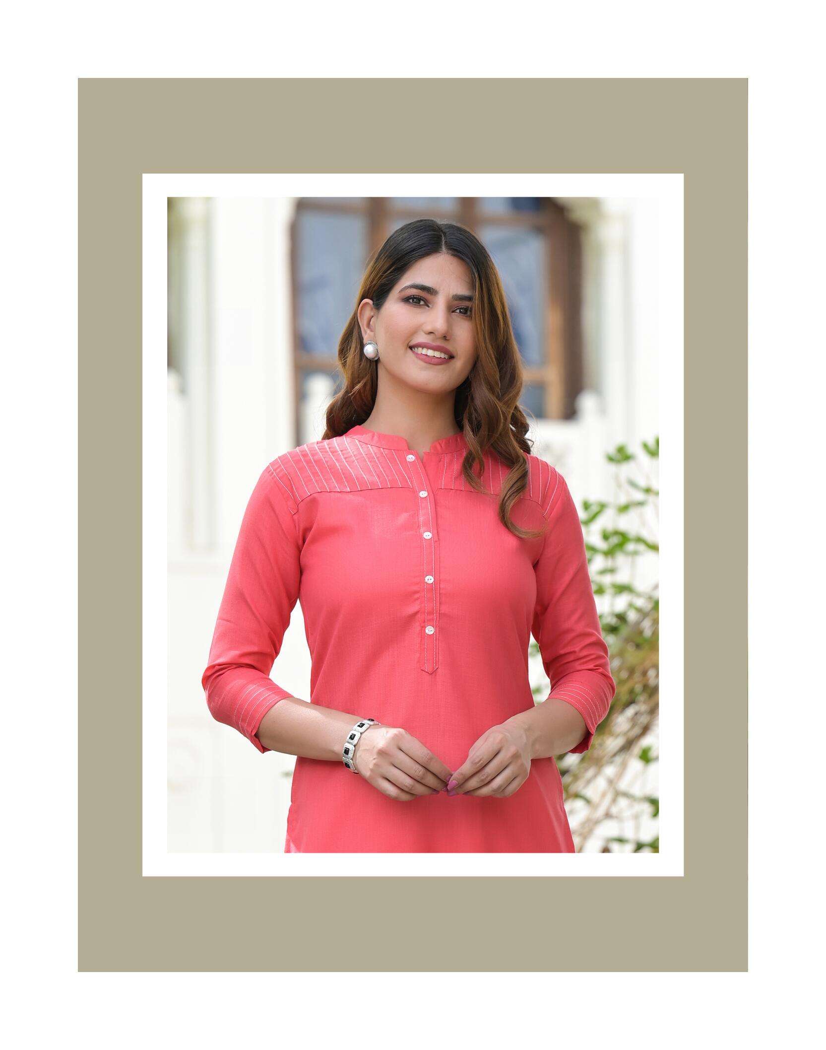 Minu Lara 2 Long Kurtis-5P Catalogue