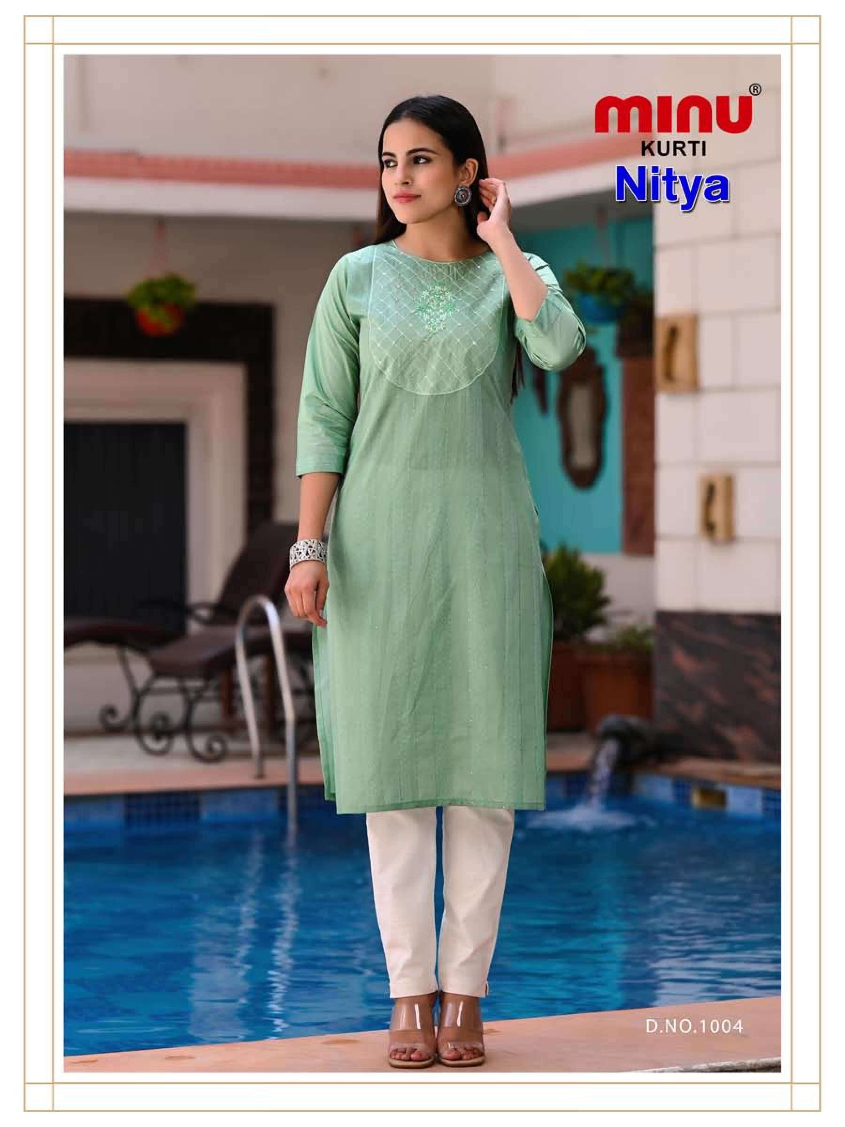 journey design palak series 10011004 heavy rayon silk kurti