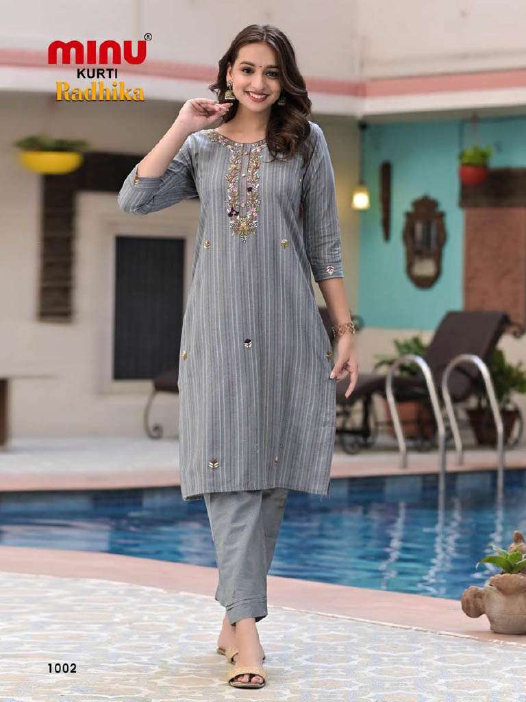 Minu Radhika Kurta Combo-5P Catalogue