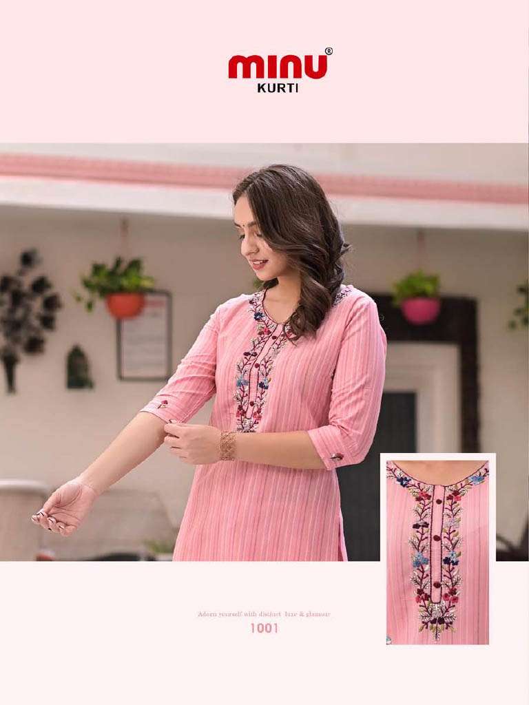 Minu Radhika Kurta Combo-5P Catalogue