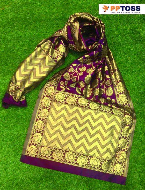 PPTOSS Fancy Banarasi Silk Dupatta-1