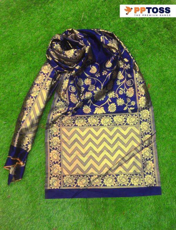 PPTOSS Fancy Banarasi Silk Dupatta-1