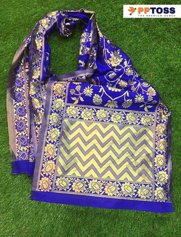 PPTOSS Fancy Banarasi Silk Dupatta-1
