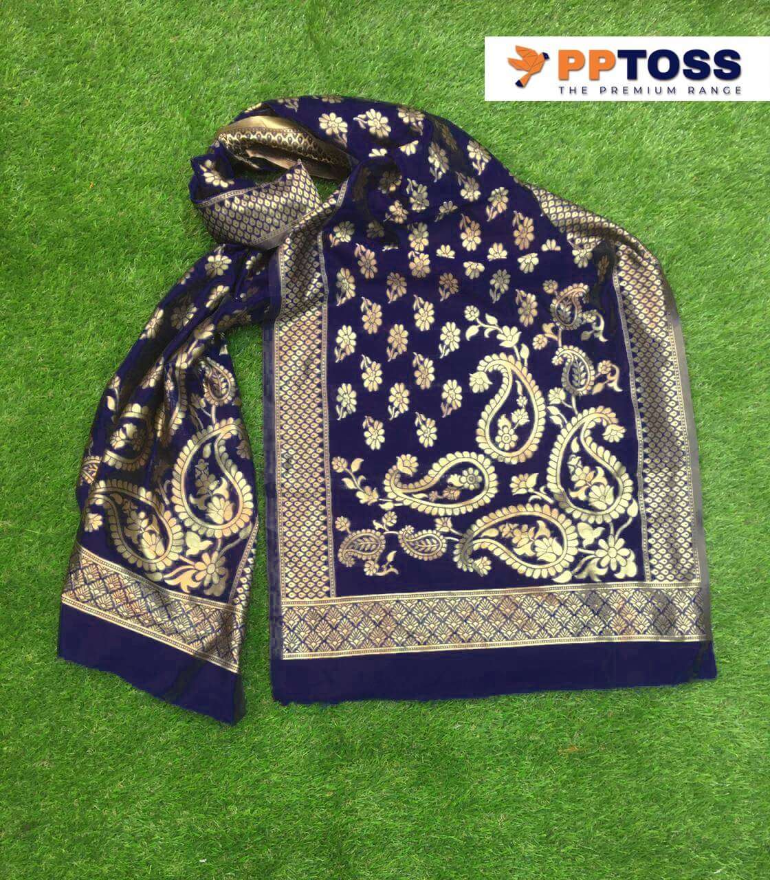 PPTOSS Fancy Banarasi Silk Dupatta-2