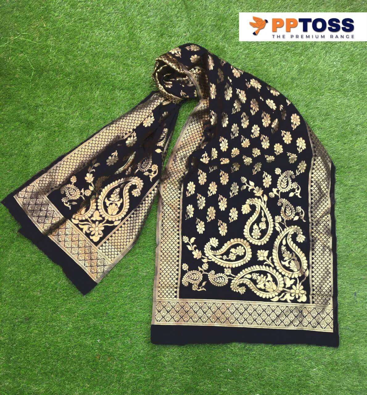 PPTOSS Fancy Banarasi Silk Dupatta-2
