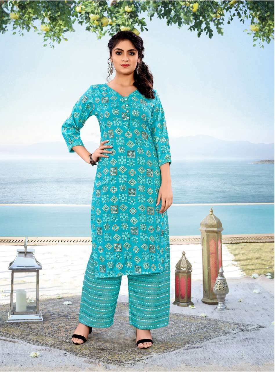 Reyon capsule kurti by ARTRIDDHS 