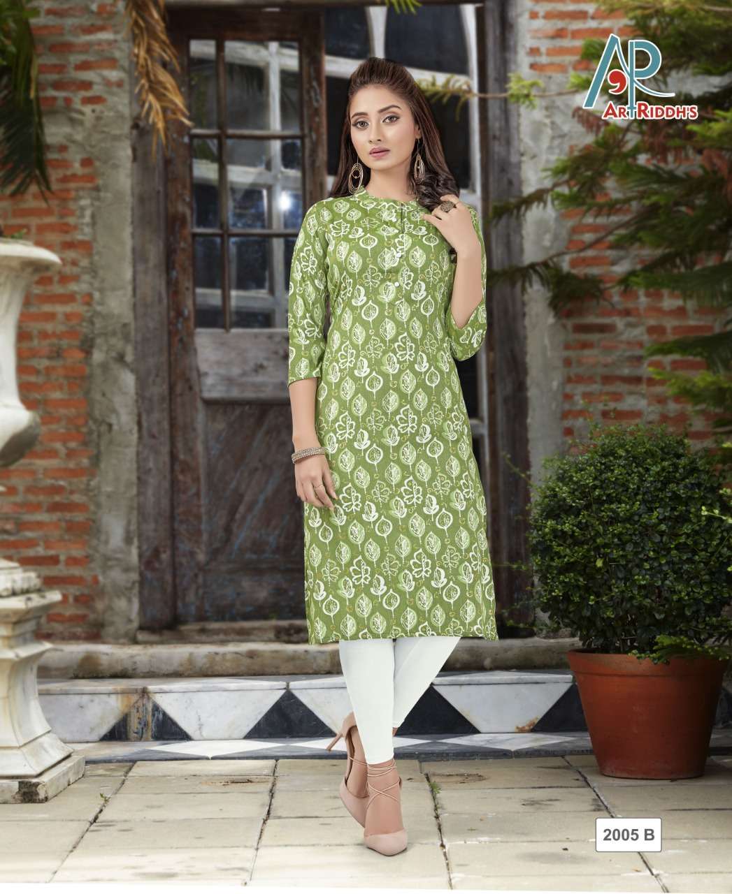 Reyon capsule kurti by ARTRIDDHS 