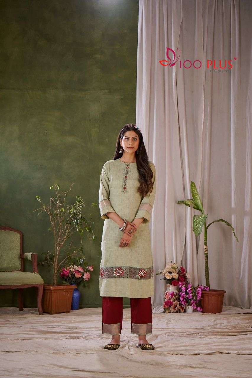 100 Plus lAUNCH RONYSA Kurtis plazzo  catalogue