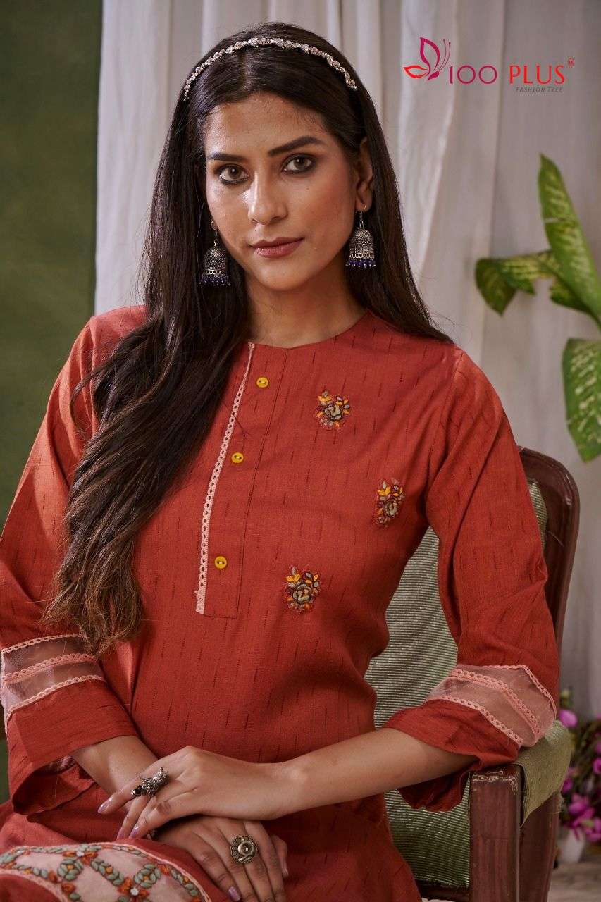 100 Plus lAUNCH RONYSA Kurtis plazzo  catalogue